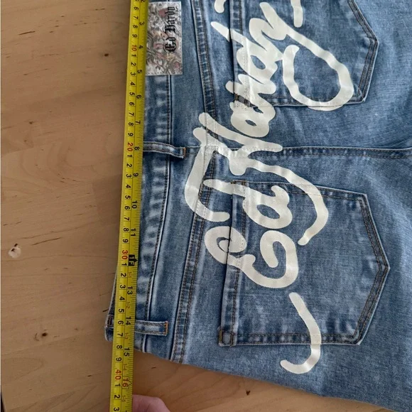 Ed Hardy Tiger Graphic Denim Jeans size 28 - Picture 10 of 10
